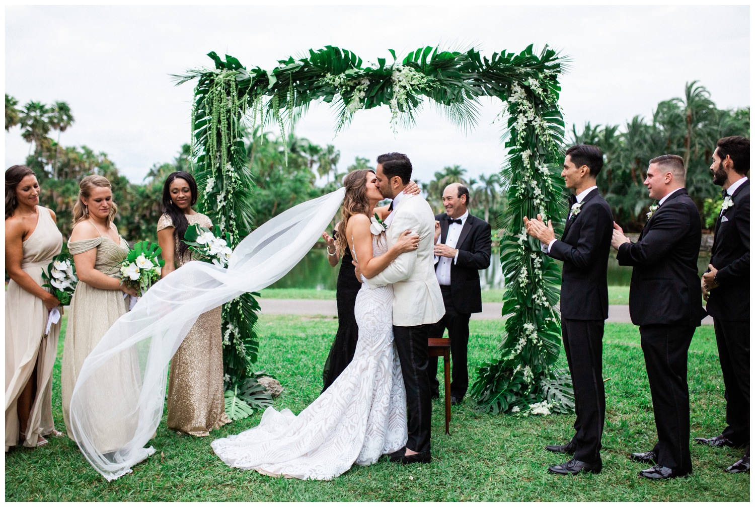 JILLIAN + ALEJANDRO | FAIRCHILD BOTANICAL GARDEN WEDDING - Kristina ...